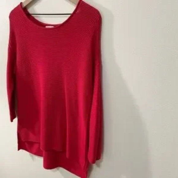 OLD NAVY · APPLE OF MY EYE OVERSIZED SLOUCHY KNIT SWEATER - MEDIUM - Picture 3 of 10